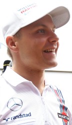 2014年，威廉姆斯F1车手瓦尔特里·博塔斯在蒙扎的意大利大奖赛周末接受媒体采访。