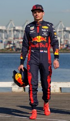荷兰F1驱动器Max Verstappen在2月20日2020年2月的巴塞罗那Circe De Catalunya的赛季前测试期间。