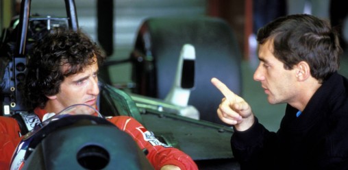 阿兰·普罗斯特和埃尔顿·塞纳——迈凯轮的无敌搭档，在上世纪80年代末把车队推向了疯狂的高度。
